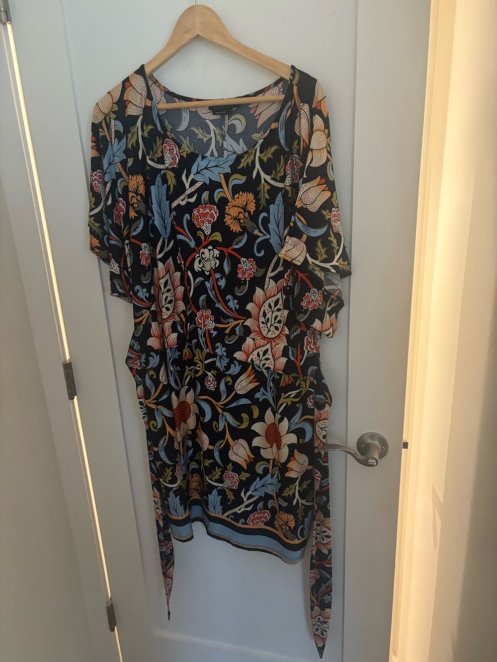 BCBGMaxAzria Multicolor Floral Print Dress